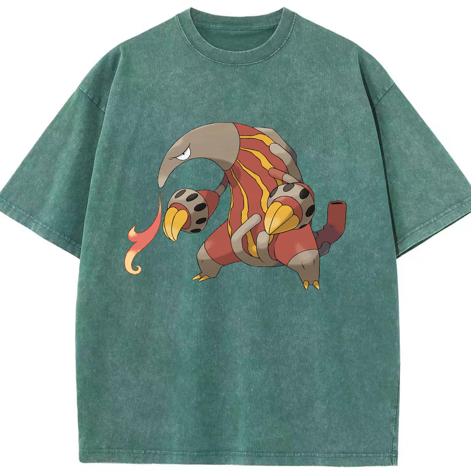 （画像用） ポケットモンスター Pokémon 綿100% ヴィンテージ風 半袖Tシャツ（フロントプリント）